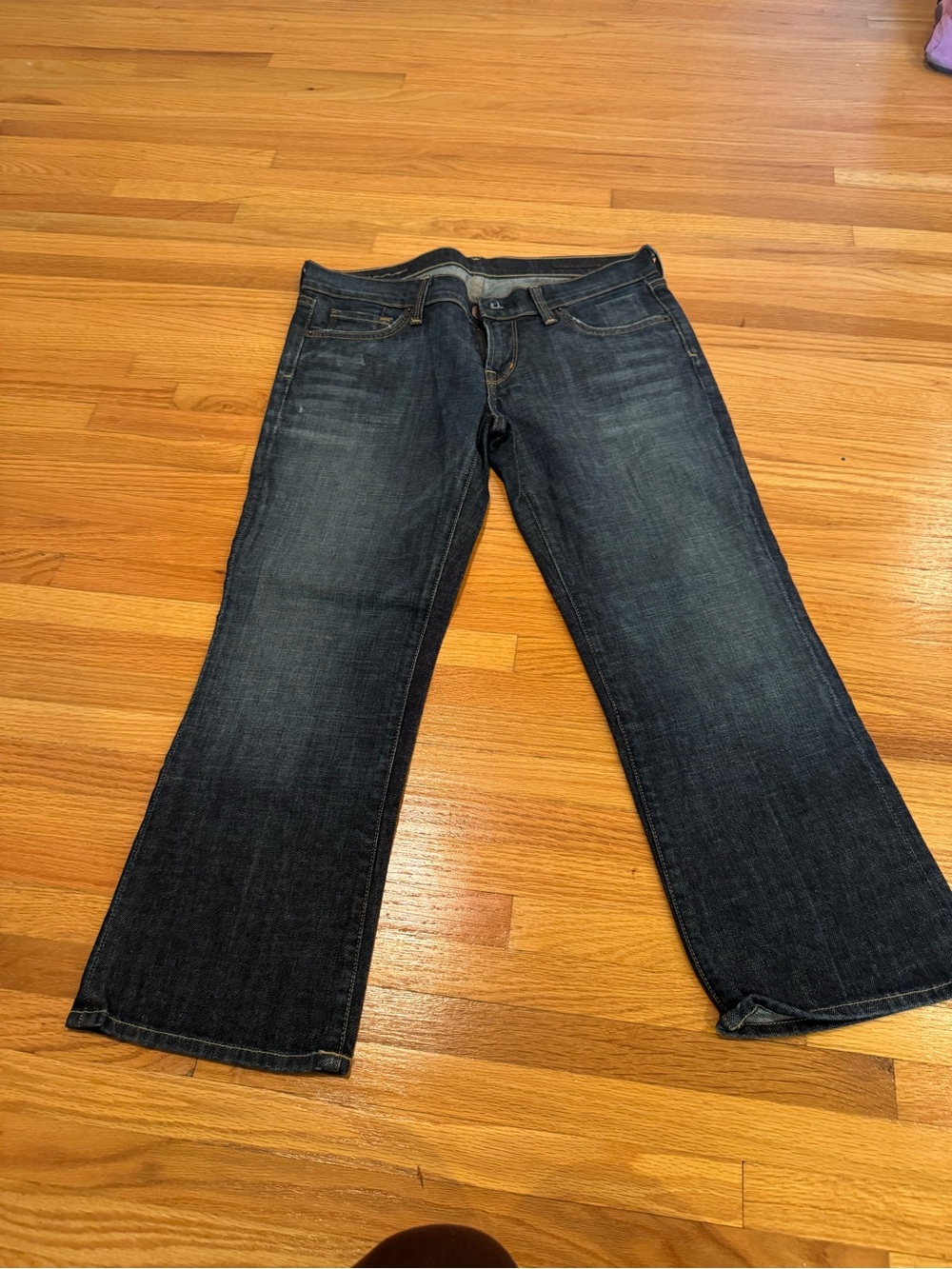 Citizens Of Humanity Dark Indigo Bootcut Jeans